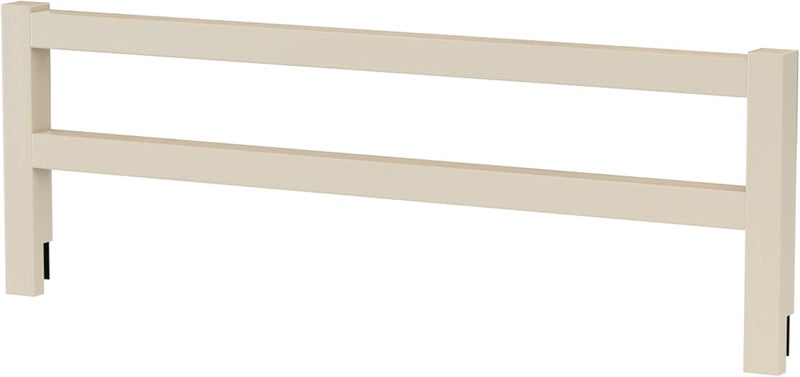 CC KITS Safety Guard Rail for Baby, Kids, and Children - Solid Wood Safety Bed Rail for Toddlers - Easy Installation - Premium Protection for Bunk, Twin, Full, Queen and King Size Beds - (Cloud - Evolur) - Image 1